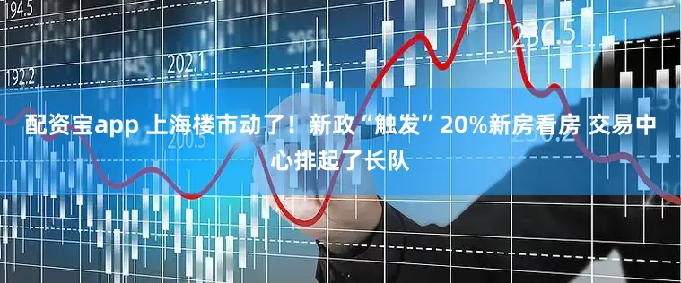 配资宝app 上海楼市动了！新政“触发”20%新房看房 交易中心排起了长队